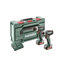 Metabo PowerMaxx BS 12 + PowerMaxx SSD 12, 2 x  12V 2.0Ah, SC30, MC10