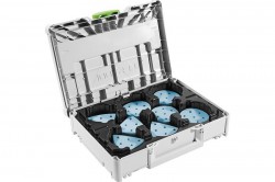 Festool 578196 Delta 93 RO90 Granat Abrasives Set 60g - 180g in Systainer - FES578196