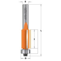 CMT 806.629.11 Flush Trim Bit 12.7mm x 38.1mm 1/2\" Shank TCT