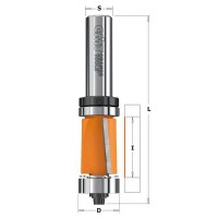 CMT 806.690.11B Super-Duty Flush Trim Bit With Bearing Hw S=12,7 D=19X50 Half Inch