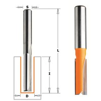 CMT 812.080.11 1/4\" Shank TCT Straight Router Cutter Bit Solid 8mm x 31.7mm x 60mm