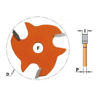 CMT 822.332.11 Slot Cutter 3.2mm x 47.6mm Diameter x 8mm Bore