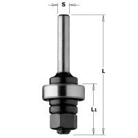 CMT 824.064.10 1/4\" Shank Slot Cutter Arbor With Bearing