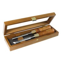 NAREX 8516 62 Wood Line Plus Premium Skew Chisel Set 12mm 30° Right & Left