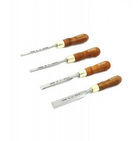 NAREX 8632 02 Wood Line Plus Premium Set of Bevel Edge Chisels 8mm 10mm 16mm 32mm