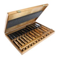 Narex Set Of Carving Chisels Profi 12pcs  With Wooden Carrying Case