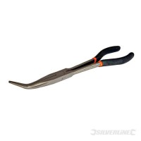 Silverline 918526 Long Reach Electronics Pliers Bent 