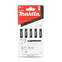 Makita A-85802 50mm x 14TPI HSS Jigsaw Blade Bayonet No.1 for Cutting Metal, Aluminium & PVC - 5 Pack