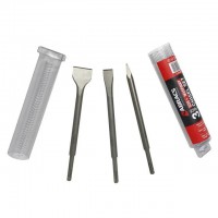 Abracs Pack of 3 SDS+ Chisel Set