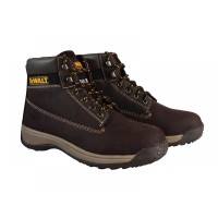 DeWalt Apprentice Nubuck Safety Boots - Brown - Size 7