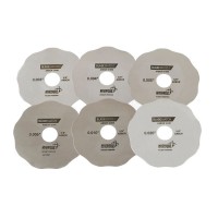 MicroJig AS-6 Bladematch Arbour Shims for Table Saw Alignment Pack of 6
