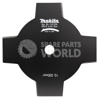 Makita B-14124 Brush Cutter Star Blade 255mm 4-Tooth 25.4mm for RBC3101
