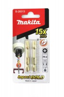 Makita B-28167 2psc Impact GOLD Torsion Bit PH1 50mm Screwdriver 