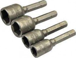 Makita B-57554 Magnetic Nut Setters 4 Piece