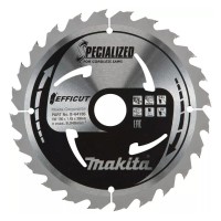 Makita B-64185 Efficut Wood Cutting Circular Saw Blade 190mm x 30mm x 24T