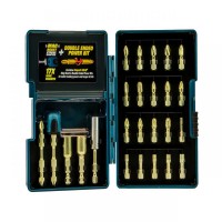 (NO LONGER AVAILABLE) Makita B-69163 26 Piece Impact Gold Screwdriver Bit Set