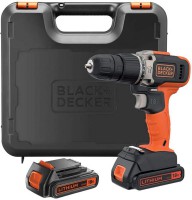Black & Decker BCD003C2K 18V Lithium-Ion 2 Speed Hammer Drill with 2 x 1.5Ah Batteries & Charger