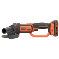 Black & Decker BCG720D13 18V Angle Grinder with 2Ah Battery, Charger & 3 Discs in Carton