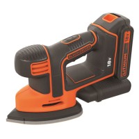 Black & Decker BDCDS18 18V Cordless Mouse Sander + 1 x 1.5Ah Li-ion & Charger