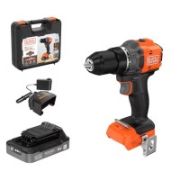Black & Decker BLD782E1K 18v Cordless Brushless Drill Driver 2.5ah