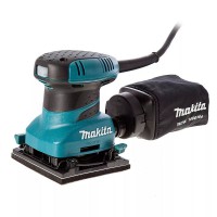 Makita BO4555 Palm Sander 1/4 Sheet Hook & Loop fix 200W 110V - BO4555L
