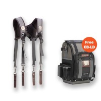Veto Pro Pac Builders Belt Suspenders BT-LT With Free CB-LD