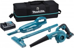 Makita CLX247SAX1 10.8V / 12V Max CXT Cordless 2 Piece Cleaning Kit