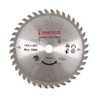 Spartacus 150 x 40T x 16mm Circular Saw Blade
