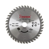 Spartacus 150 x 40T x 20mm Wood Cutting Circular Saw Blade