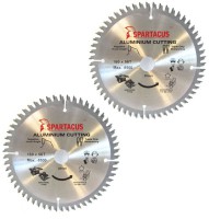 Spartacus 160 x 56T x 20mm Aluminium Cutting Circular Saw Blade Pack of 2