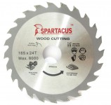 Spartacus 165mm 30mm Bore Circular Saw Blades