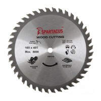 Spartacus 165 x 40T x 10mm Wood Cutting Circular Saw Blade