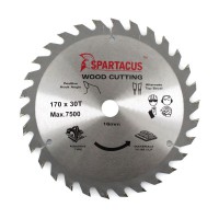 Spartacus 170 x 30T x 16mm Wood Cutting Circular Saw Blade