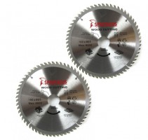 Spartacus 190 x 60T x 30mm Wood Cutting Circular Saw Blade Pack of 2