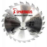 Spartacus 250 x 24T x 30mm Wood Cutting Circular Saw Blade