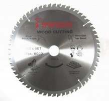 Spartacus 260 x 60T x 30mm Wood Cutting Circular Saw Blade