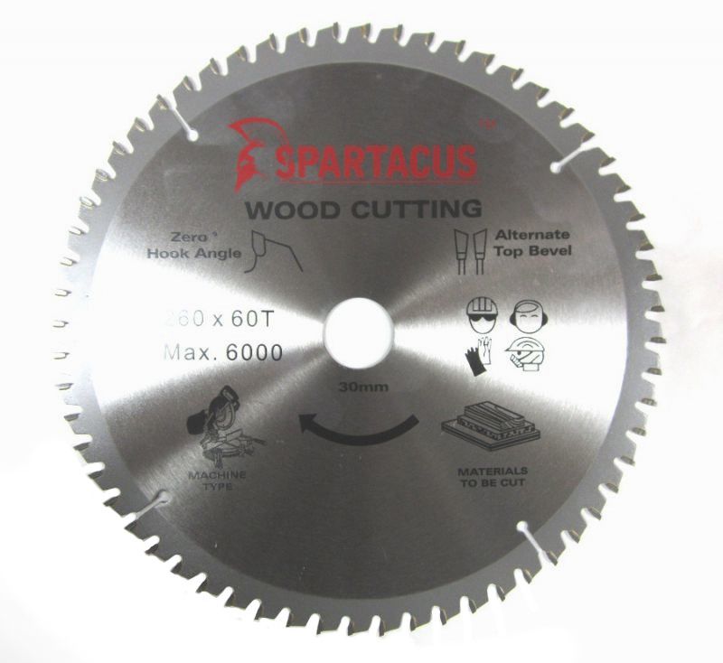 Wood Cutting Saw Blade 260 x 30mm 60 Teeth Makita LS1013 LS1016 LF1000