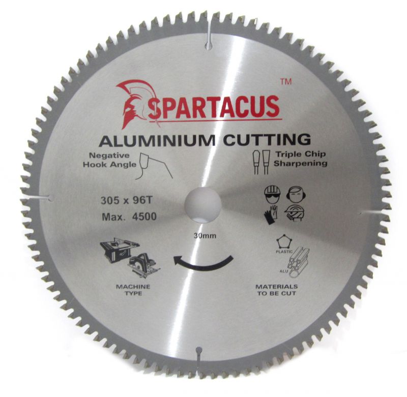 Quality Aluminium Cutting Saw Blade 305 x 30mm 96T Dewalt DW706 DW708