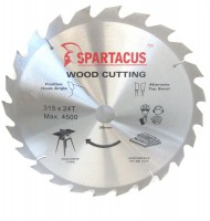 Spartacus 315 x 24T x 30mm Wood Cutting Circular Saw Blade