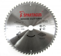 Spartacus 315 x 60T x 30mm Wood Cutting Circular Saw Blade
