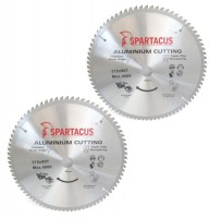 Spartacus 315 x 80T x 30mm Aluminium Cutting Circular Saw Blade x 2