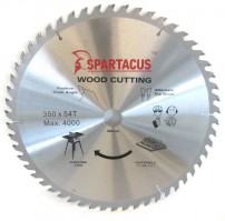 Spartacus 350 x 54T x 30mm Wood Cutting Circular Saw Blade