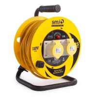 [NO LONGER AVAILABLE] SMJ 110 Volt 16AMP 25 Mtr 2 Socket Cable Reel