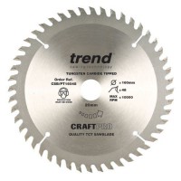 Trend CSB/PT16048 Plunge Saw Blade 160mm x 48T x 20mm for Festool
