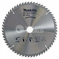 Makita D-46408 TCT Wood Cutting Circular Saw Blade 260mm x 30mm 60T