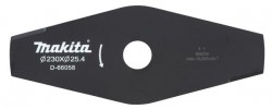 Makita D-66058 Brush Cutter Blade 2-Tooth 9\" 25.4mm Bore