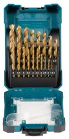 Makita D-72229 19 Piece HSS-TiN Drill Bit Set 1-10mm - D-72229