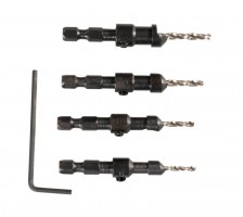 Makita D-73455 Countersink with Drill Bit, 4 Piece Set