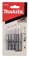 Makita 4Pc Countersink Set With Drill Bit