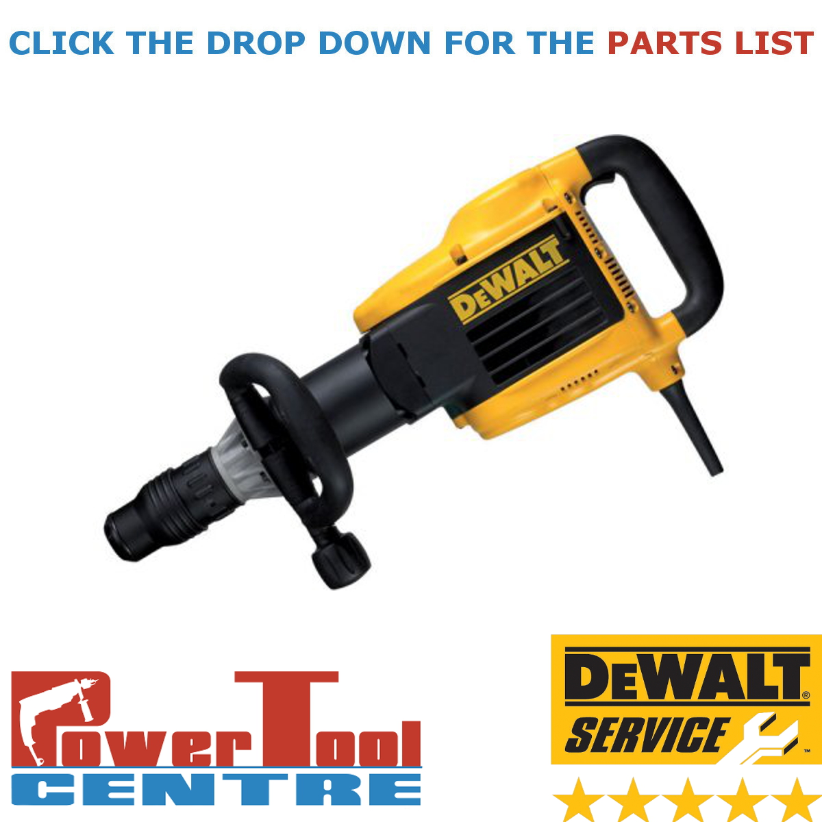 DeWalt Genuine Spare Parts D25899K Demolition Hammer Type 1 eBay